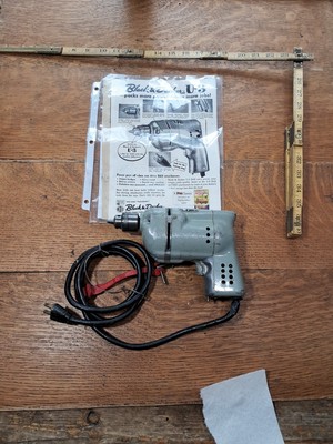 1/4 Inch. Drill By Home Utility. In Working Condition. With Advertising 1955 K98