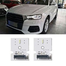 2 pcs DRL LED boards Light Module For Audi Q3 8U 2012-2018 Xenon HID Headlight