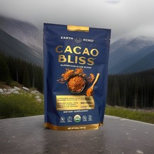 Earth Echo Cacao Bliss Superfood Elixir Blend 8.34oz USDA Organic – 30 Servings