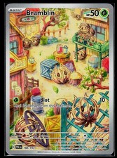 Bramblin Holo Illustration Rare SV02: Paldea Evolved 198/193 NM
