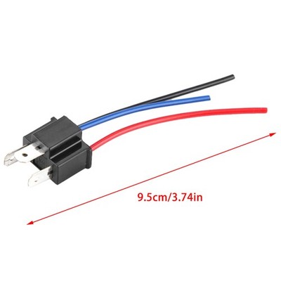 9003 H4 Bulb Socket Male Adapter Connector Car Headlight Fog Lamp Male Adapter