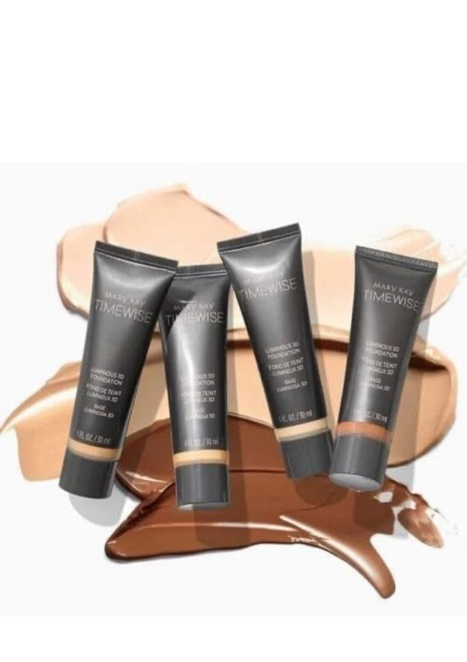 Mary Kay TimeWise LUMINOUS 3D Liquid Foundation Select Your Shade/Color  - Image 2 of 2