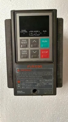 FUJI FVR0.75E9S-2 GENERAL PURPOSE INVERTER OUTPUT: 5 AMP 3 PHASE 200-230 V