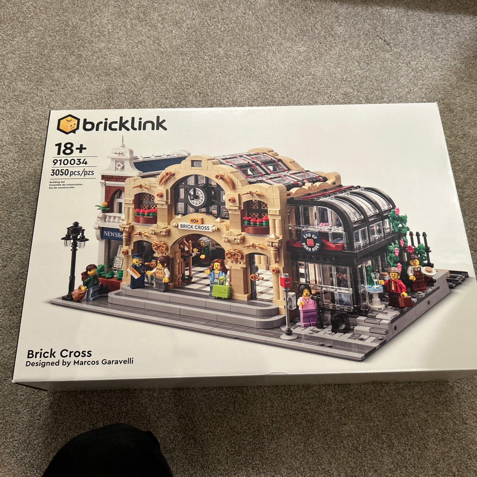 LEGO 910034 Brick Cross Train Station - Factory Sealed