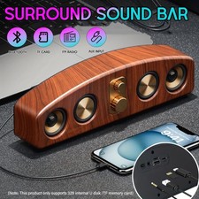 Computer Surround Sound Bar Speaker System Wireless BT Subwoofer Home Theater