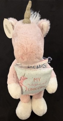 NWT Mud Pie Children's My Magical Unicorn Book and Unicorn Plush Set Gift
