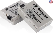 Powerextra 2-Pack LP E8 Battery Compatible with Canon LP-E8 Battery for Canon