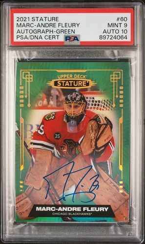 2021 Marc Andre Fleury [Photo Variant Autograph] #60