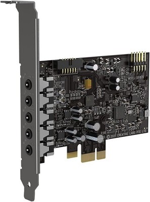 Creative Sound Blaster Audigy Fx V2 PCIe Soundkarte 5.1 24bit 192kHz