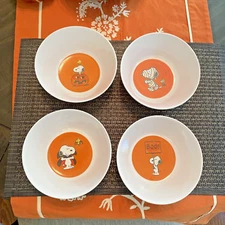 Disney Snoopy Pottery Barn Bowl holiday party Halloween peanuts gift school ,