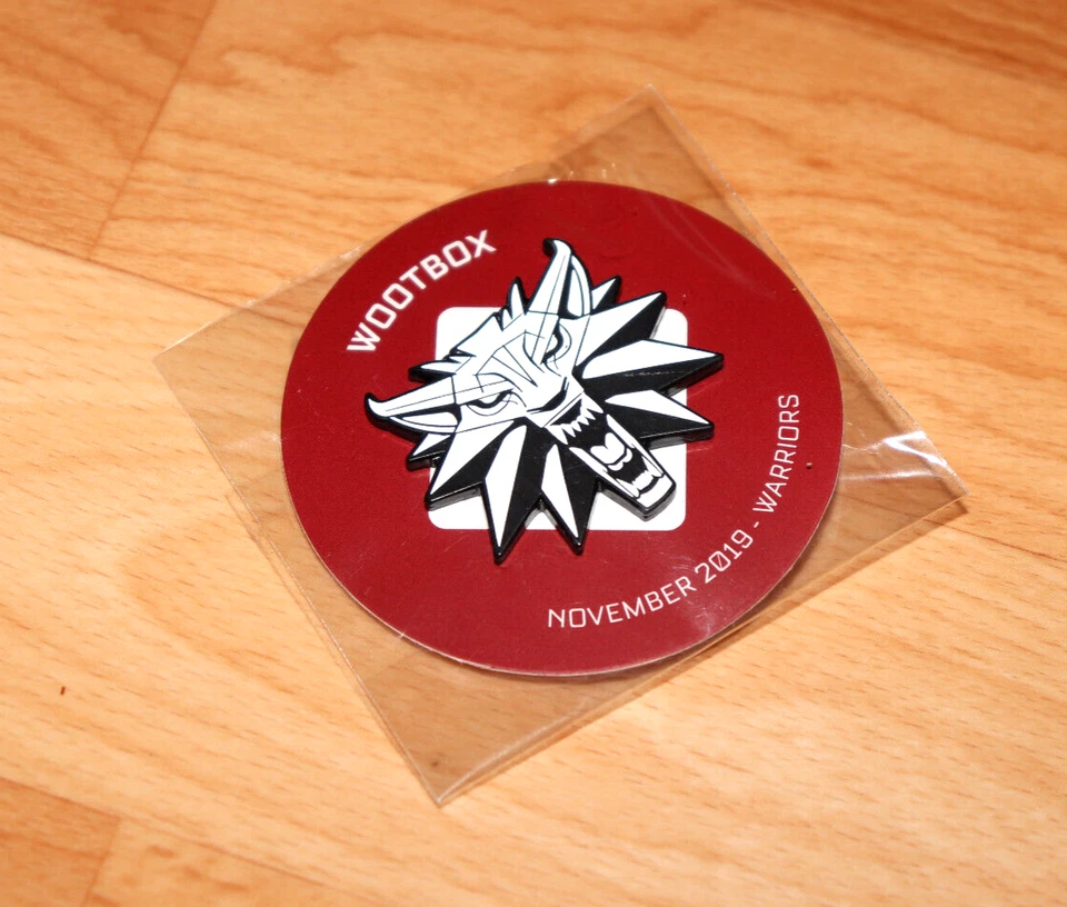 The Witcher Wootbox November 2019 Warriors Rare Pin / Badge Collectible - Image 3 of 4