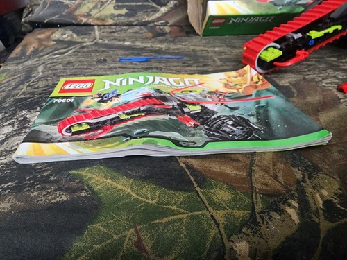 LEGO NINJAGO 70501 WARRIOR BIKE MOTORCYCLE MISSING MINIFIGS MASTERS SPINJITZU Z5 - Picture 6 of 19