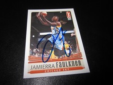 JAMIERRA FAULKNER SIGNED AUTOGRAPHED 2016 RITTENHOUSE WNBA CARD # 17 SP 1/500