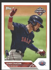 Juan Chacon #PD-31 2023 Topps Pro Debut Salem Red Sox
