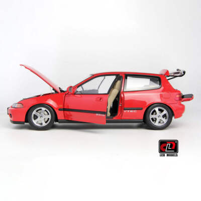 LCD 1993 Honda Civic SiR II EG6 V-Tech Hatchback Red 1:18 | eBay