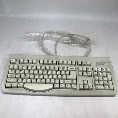 Focus Electronics FK6200 Vintage Clicky Keyboard FCC ID FSQ100138 Windows 95