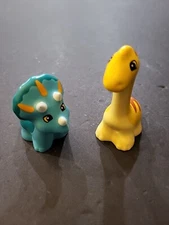 LEGO Duplo Jurassic World 10879 Petting Zoo Replacement Figures 2 Dinosaurs Lot