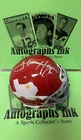 Abner Haynes Autographed Dallas Texans Schutt Mini Helmet JSA H4