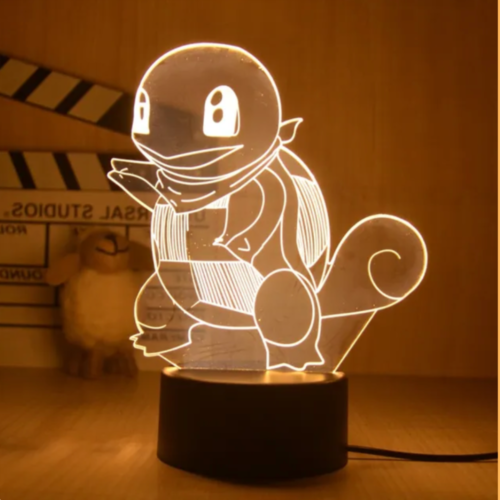 Pokémon 3D Clear Table Figure Anime Lamp - Photo 1/3