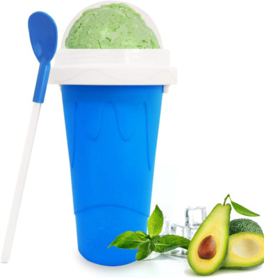 Slushie Cup Maker, Squeeze DIY Quick Frozen Magic Slushy Cup Ice Cream Maker