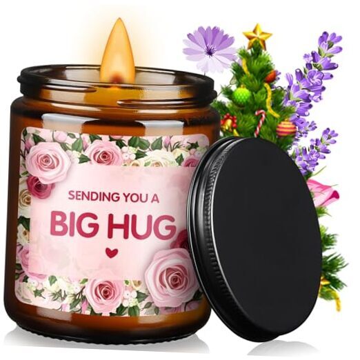 Womens Gifts for Christmas, Jar Candles, Stocking Stuffers for Women