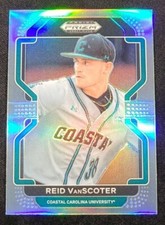 Reid VanScoter 2022 Panini Prizm Draft SILVER PRIZM Card #PDP156 