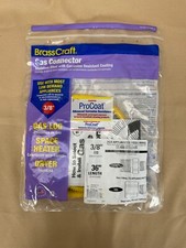 BRASS CRAFT Stainless Steel Gas Connector 3/8" OD 36" Space Heater Dryer