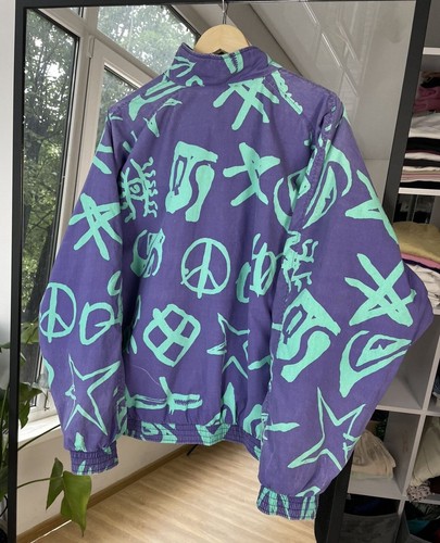 QuikSilver vintage Y2k rare anorak jacket L - Picture 2 of 9
