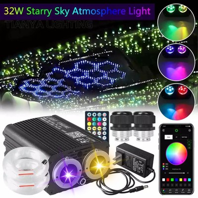 2/3/4M Car/Home Head Twinkle Fiber Optic Star Ceiling Lights Fixtures Lighting