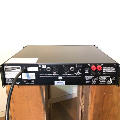 AMCRON MACRO-TECH Series 1201 Power Amplifier Audio Equipment
