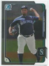 Luiz Gohara Seattle Mariners 2015 Bowman Chrome Prospect Card