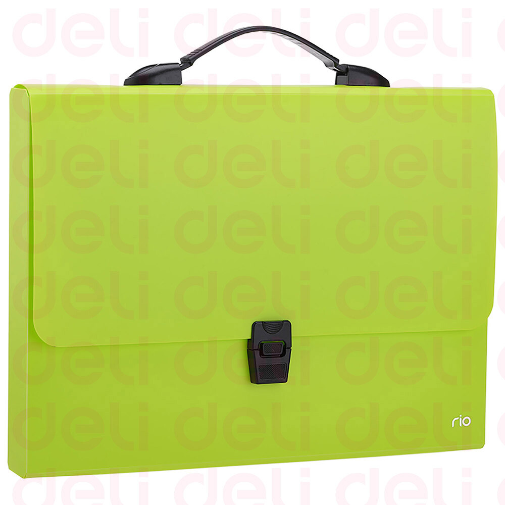 Deli A4 Document Case PP File Organiser Folder Storage Booklet Holder ...
