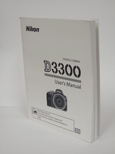 Nikon D3300 Instruction Owners Manual D3300 Book NEW