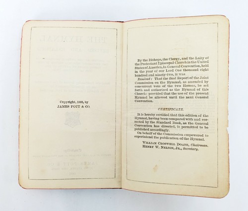 The Protestant Hymnal : Revised and Enlarged - 1893 Cambridge (New York) Edition - Picture 6 of 11