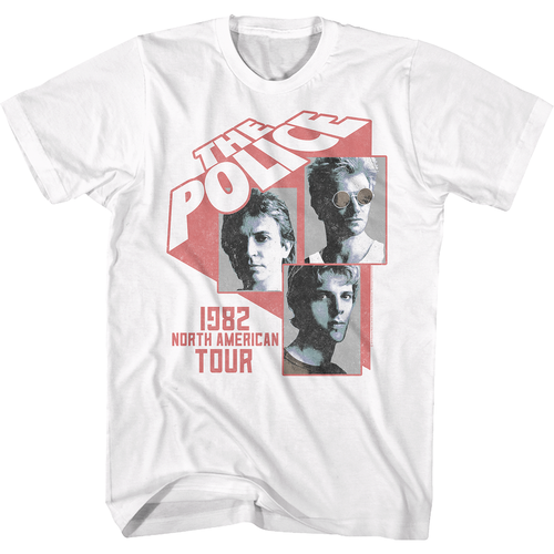 The Police T-shirt VINTAGE 1982 North 
