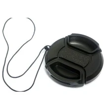 Front Plastic Lens cap 67 mm center pinch snap on for Canon Nikon DSLR Cameras