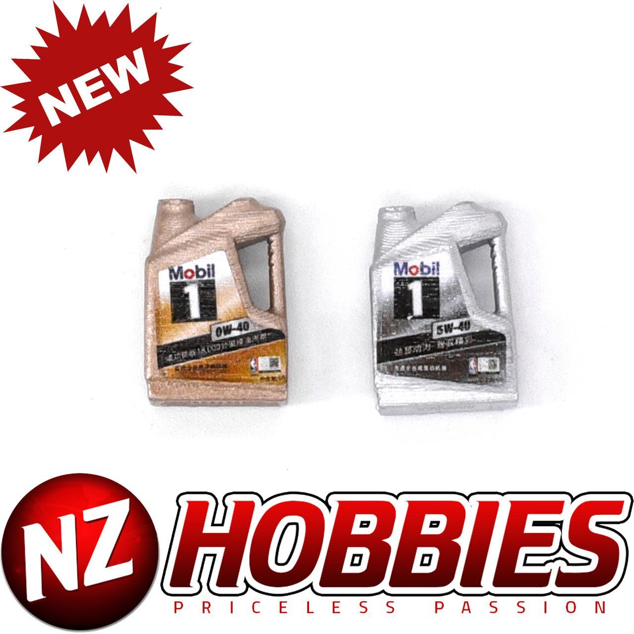 NZH Axial Plastic Mini Engine Oil Box SILVER SCX24 (1pcs) NZSCX24