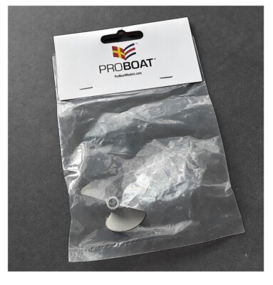 RC Pro Boat Left Side Propeller CW Rotation 1.4x1.65 3/16 Shaft PRB282027 Zelos