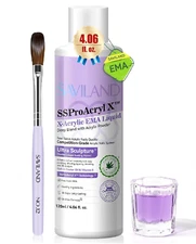 Monomer Acrylic Nail Liquid: 4 Oz Acrylic Liquid Monomer for Acrylic Nails Exten