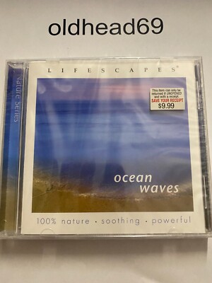 Ocean Waves by Peter Roberts (CD, 2000, Lifescapes Music) Brand New Sealed