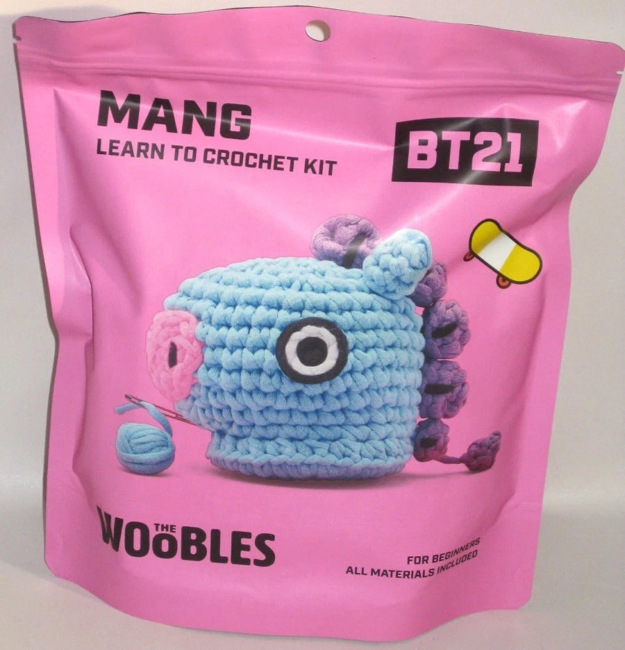 BT21 Woobles OT7 Crochet Set