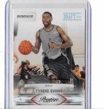 2009 Prestige Draft Picks  Signature 36 /50 Tyreke Evans #154 Rookie Auto RC.