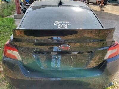 Used Deck Lid fits: 2017 Subaru Wrx w/spoiler flush mount Grade A