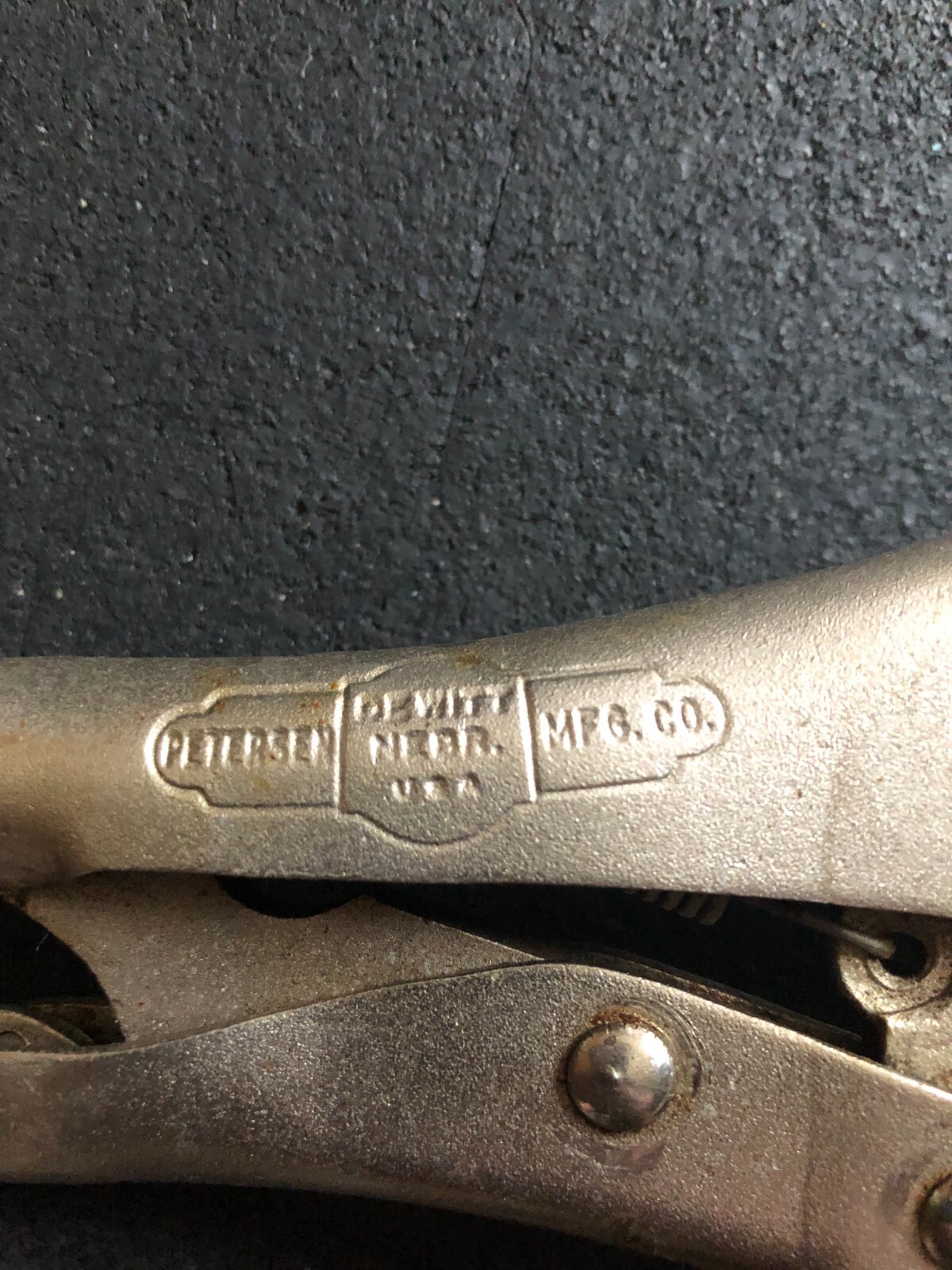 VINTAGE PETERSEN DEWITT VICE GRIPS WELDING CLAMPS eBay