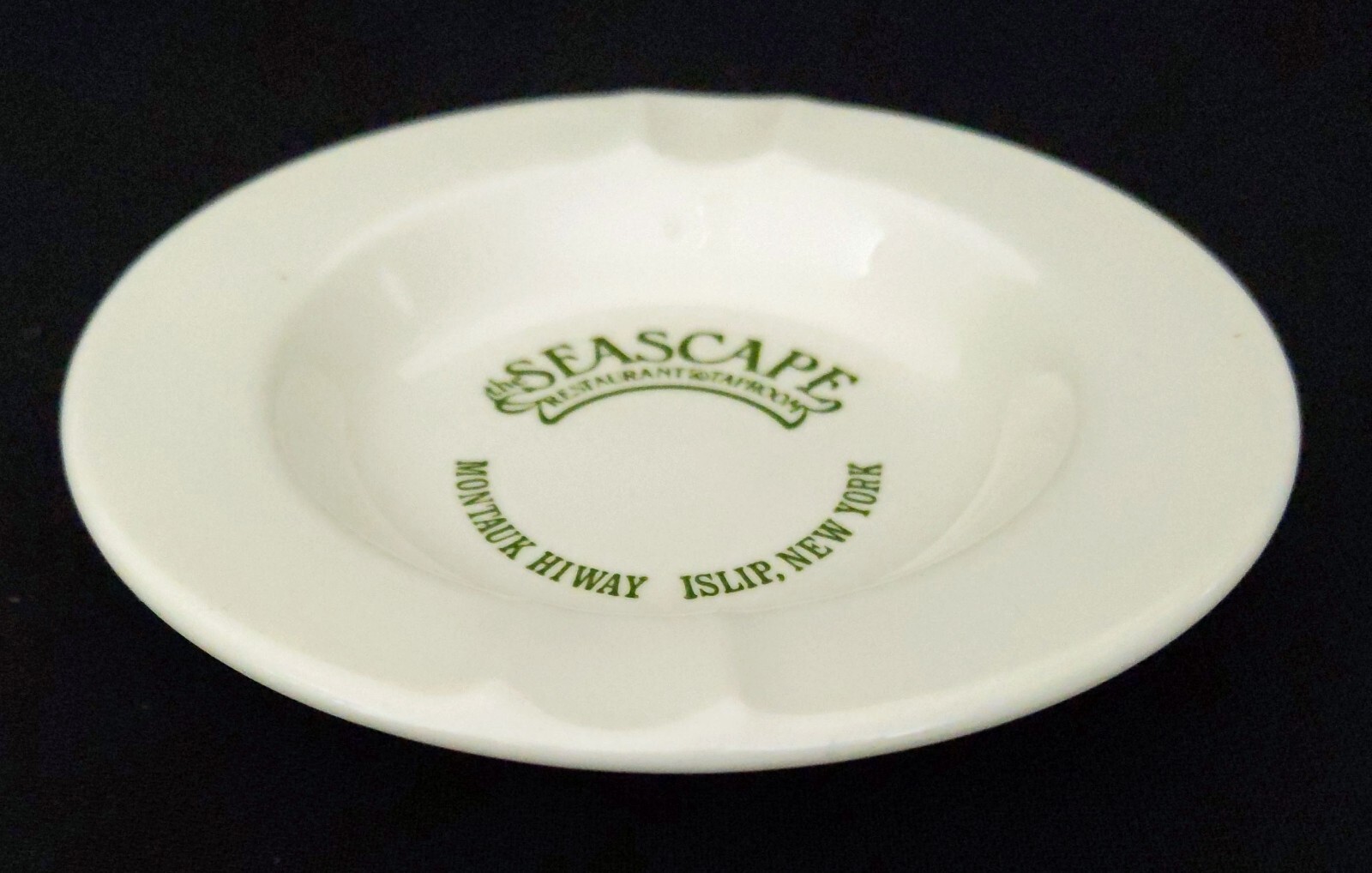Seascape Restaurant & Taproom Ashtray Islip, New York Royal China eBay
