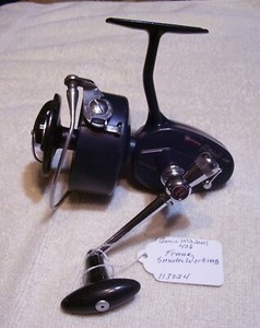 Moulinet de pêche vintage Garcia Mitchell 406 fabriqué en France