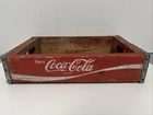 Vintage 1979 Original Coca-Cola Coke Bottle Crate Tray Chattanooga 18x12x4