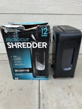 ⚡️Member's Mark 12-Sheet Micro-Cut Shredder, Model - C249-A