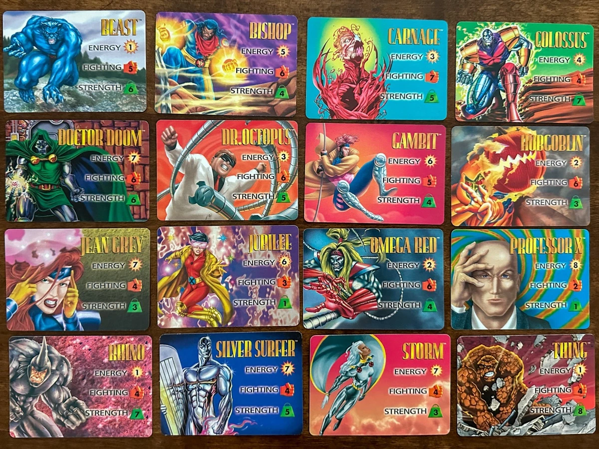 Preços baixos em Jogos de cartas colecionáveis OverPower Marvel | eBay