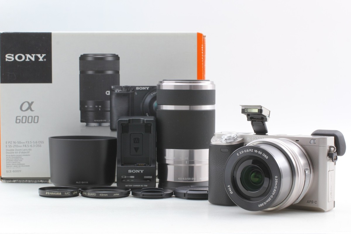 Sony a6000+kit16-50+zoom 55-210+ SD16gb 【公式通販】